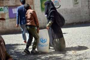 Food aid baskets delivered to 80 teachers in Sana’a