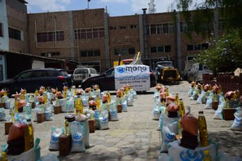 750 families receive food supplies from Mona Relief in Sana’a city