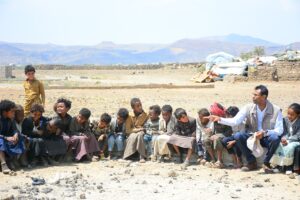 Mona Relief delivers food aid baskets to IDPs in Sana’a and conducts PSS for IDP Children