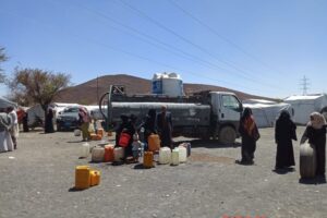 Mona Relief finishes 3 months of intervention to provide clean water in 3 IDPs hosting sites in Sana’a