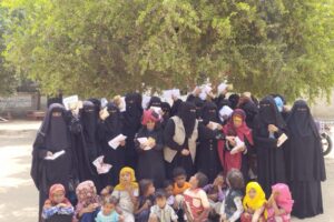 Mona Relief launches Ramdan month program by providing cash assistance to 50 widows in Hodeidah