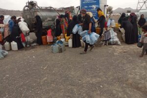 Mona Relief resumes 3 months of intervention to provide clean water in 3 IDPs hosting sites in Sana’a