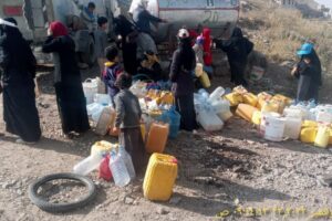 520,000 liters of clean water provided to 350 families in Sawan area during November