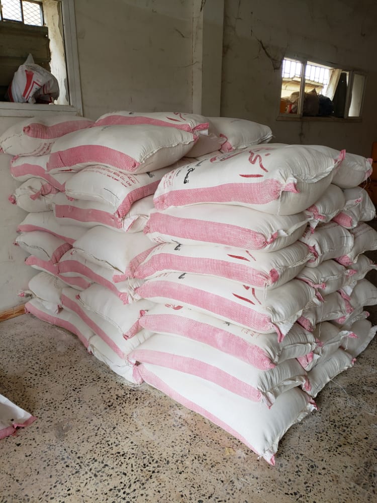 You are currently viewing 100 families in Sa’ada district in northern Yemen received food supplies
