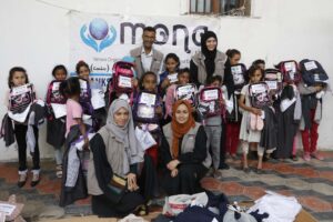 Mona Relief delivers school supplies to orphaned girl students in Sana’a