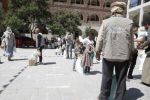 350 food aid baskets delivered to the most vulnerable families in Sana’a