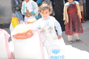 150 families receive food packages in Sana’a