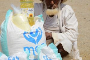 151 food aid baskets delivered to families in Hajjah funded Humanity First in UK