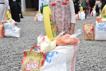 200 families received food packages in Sana’a