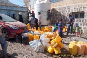 520,000 liters of clean water provided to 470 families in Sawan area during January 2023