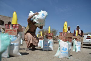 Mona Relief launches Ramadan campaign with distribution of almost 160 food aid baskets